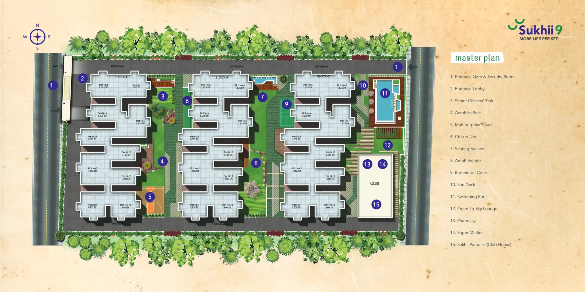 9 Fidi Floor Plans & Layout