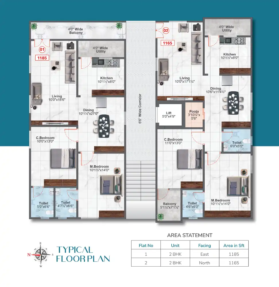 Sri Sannidhi Floor Plans & Layout