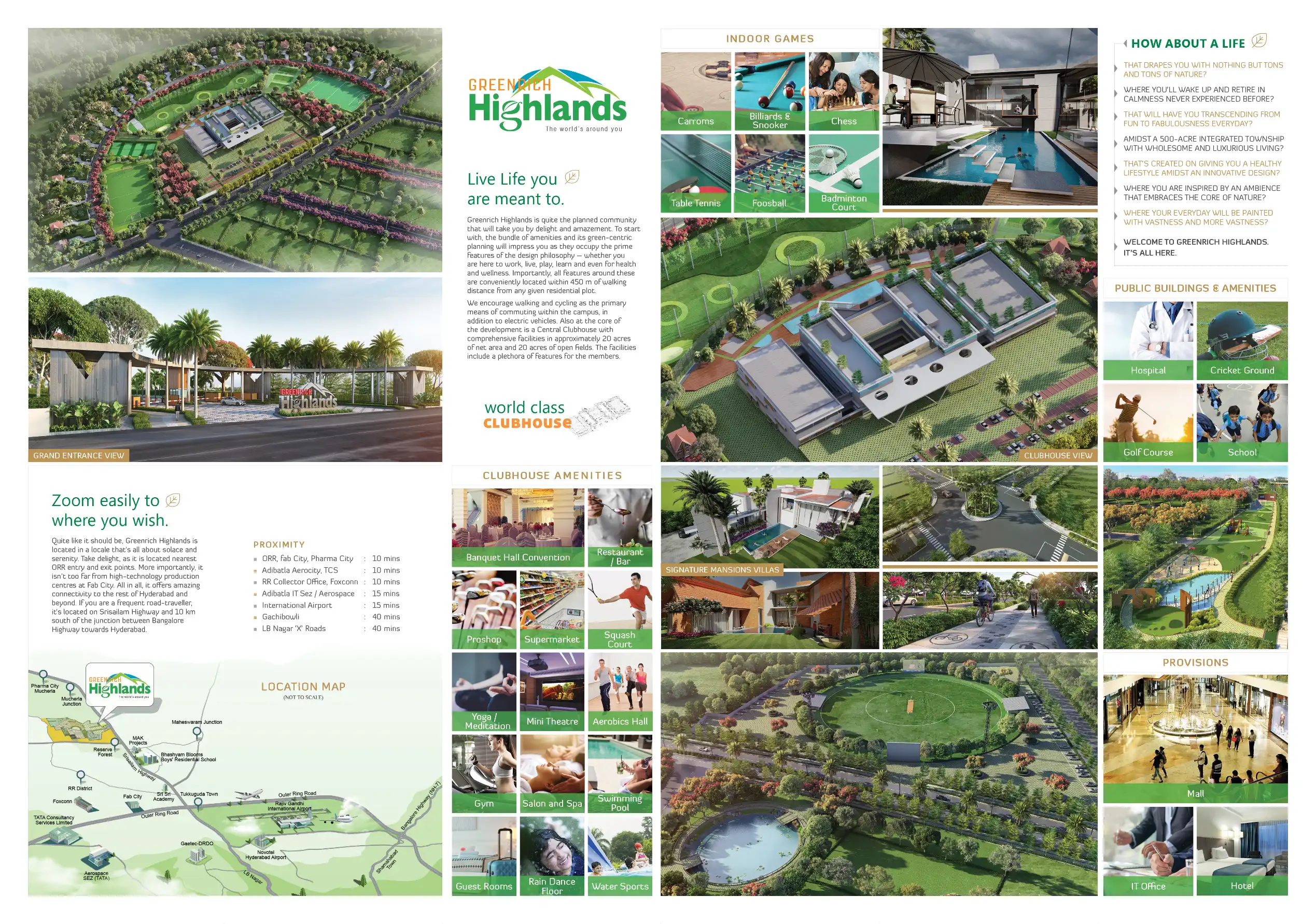 Gayathri Enclave Floor Plans & Layout