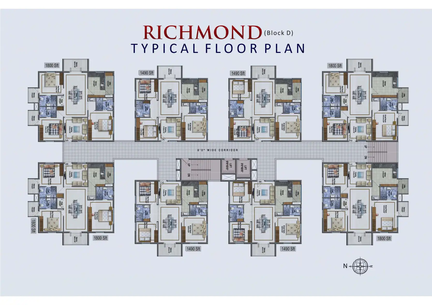 Imperial Heights Floor Plans & Layout