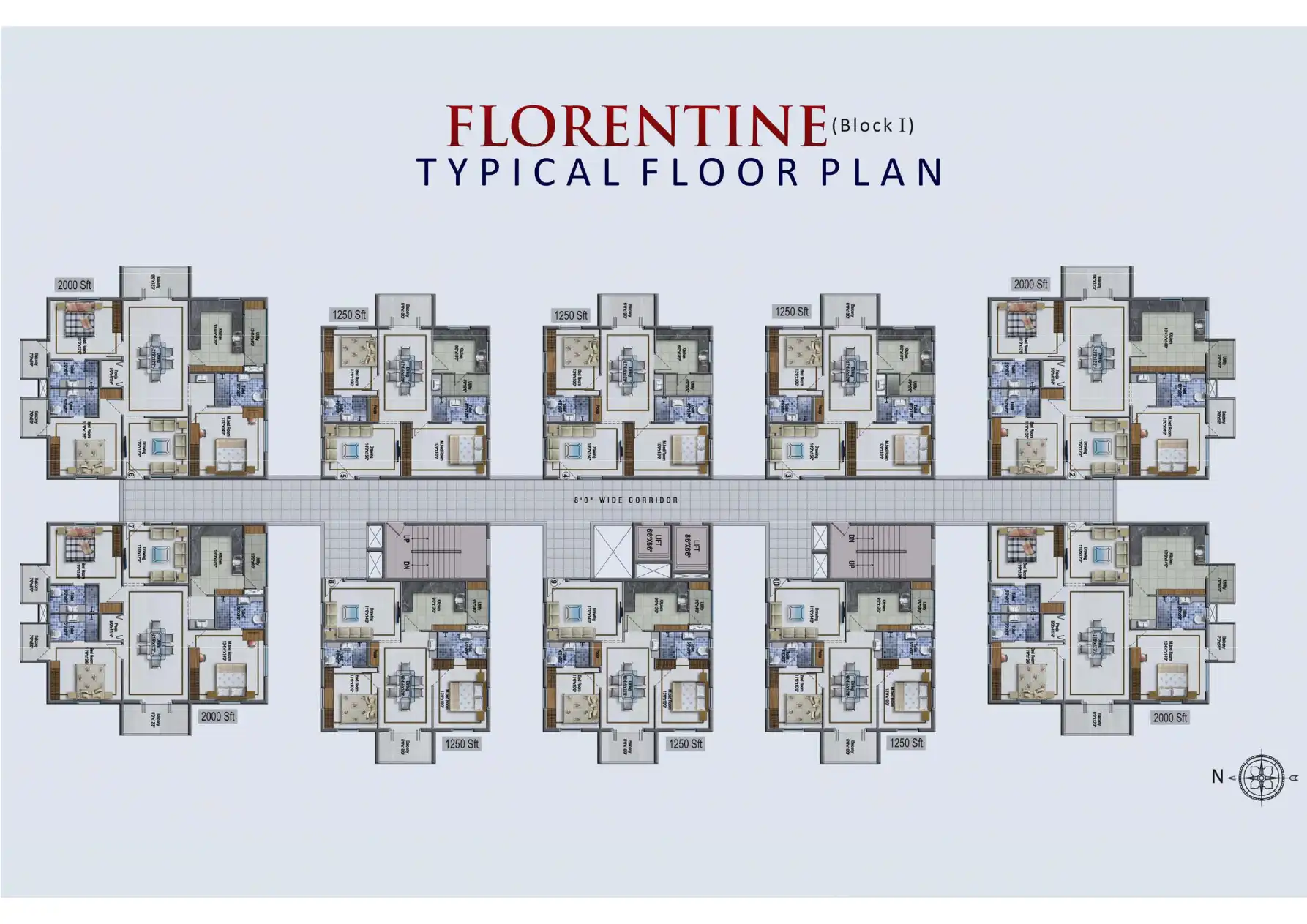 Imperial Heights Floor Plans & Layout