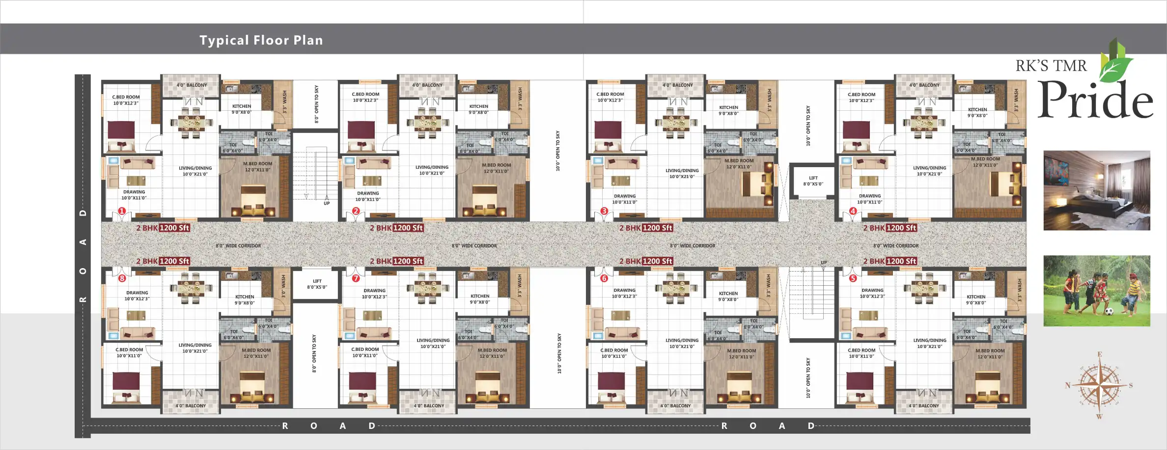 Sri Rama Residency Floor Plans & Layout