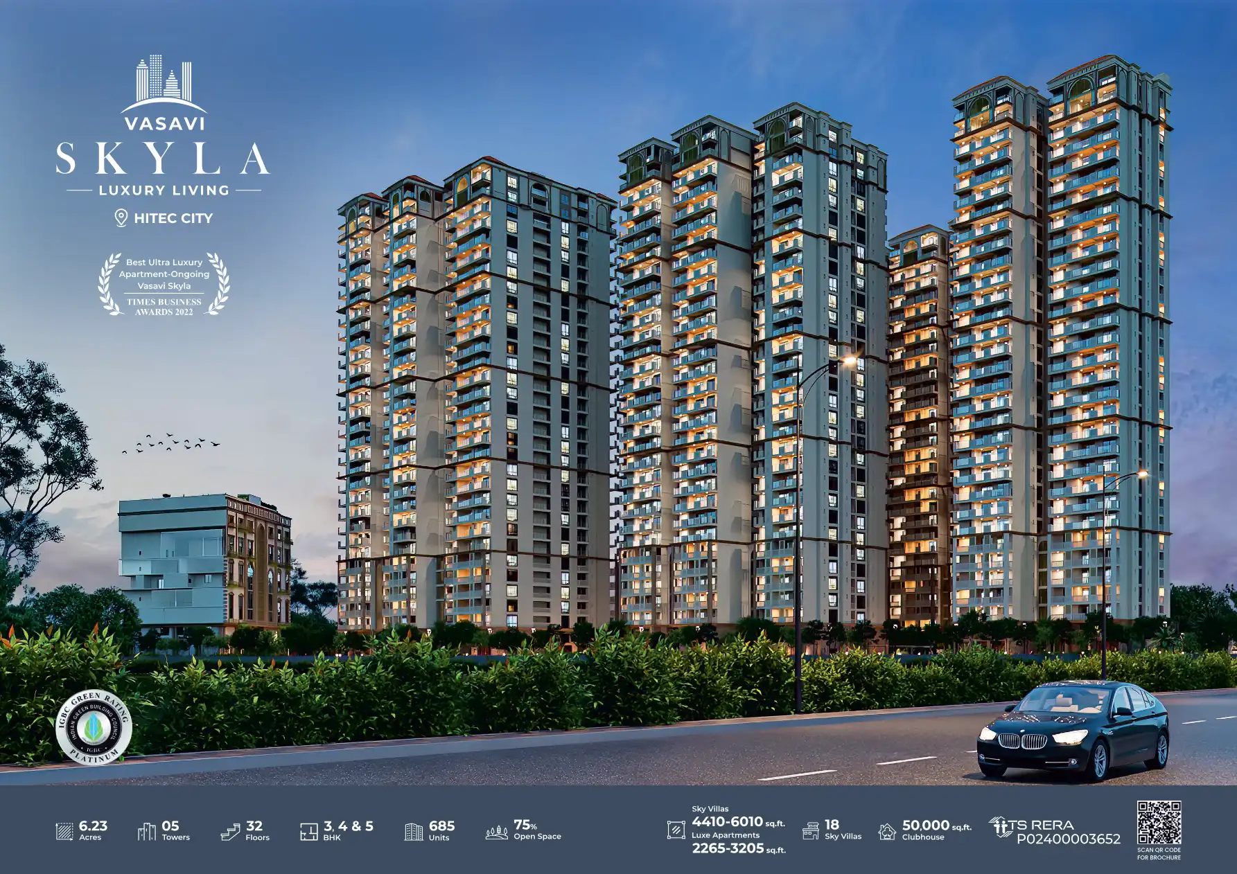 Vasavi One East Floor Plans & Layout