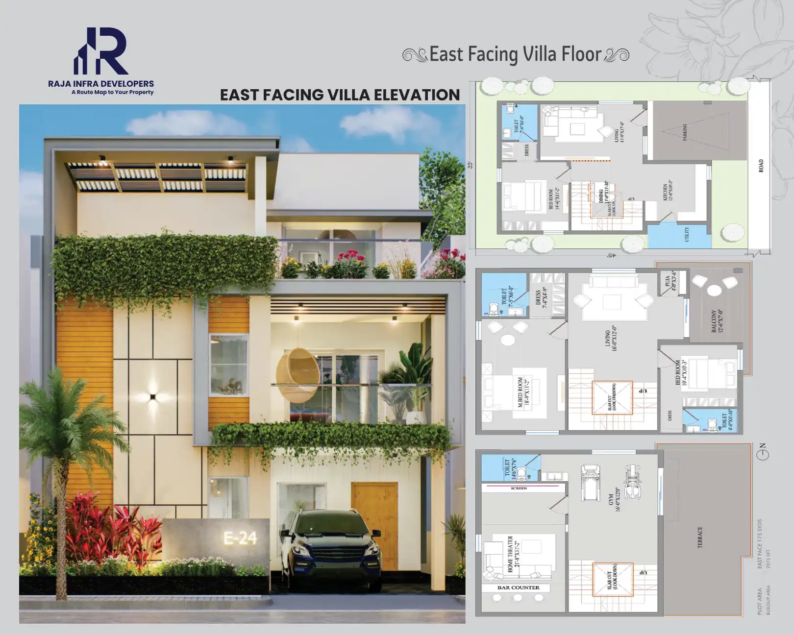 Vijaya Infra Developers Floor Plans & Layout