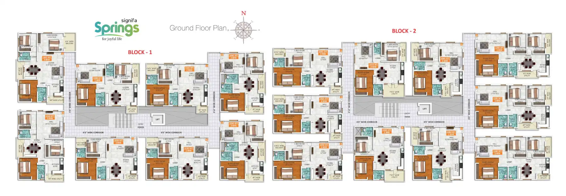 Signifa Signature Floor Plans & Layout