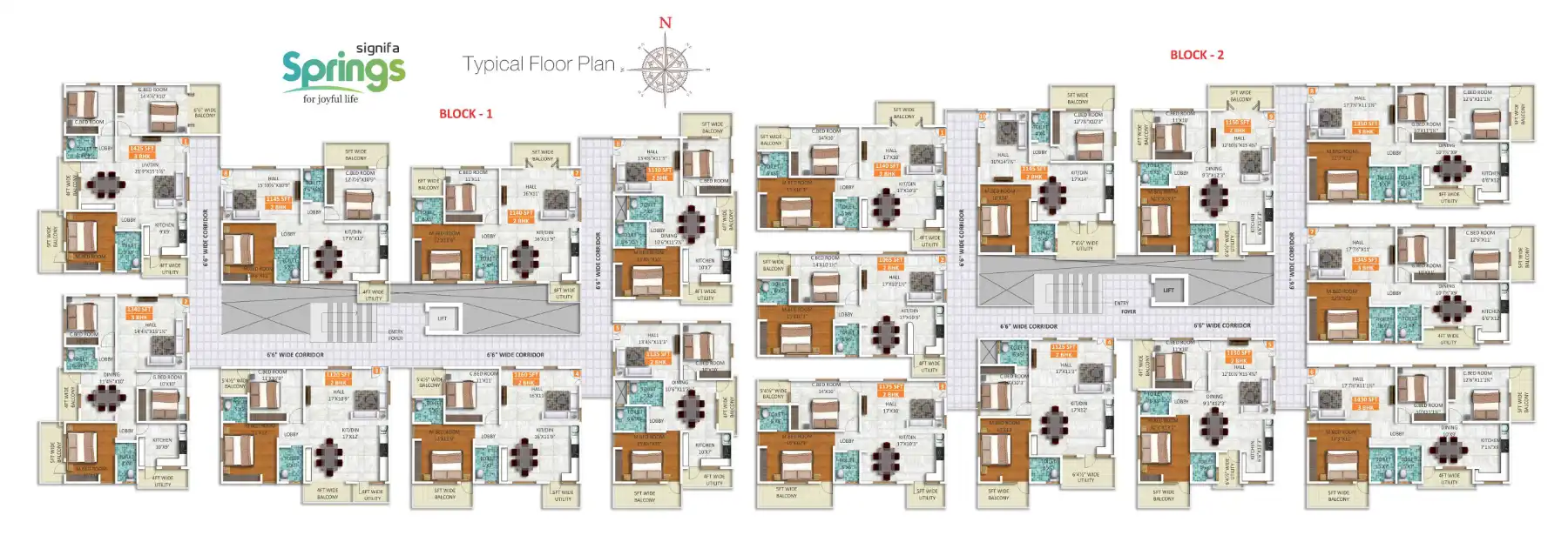 Signifa Signature Floor Plans & Layout