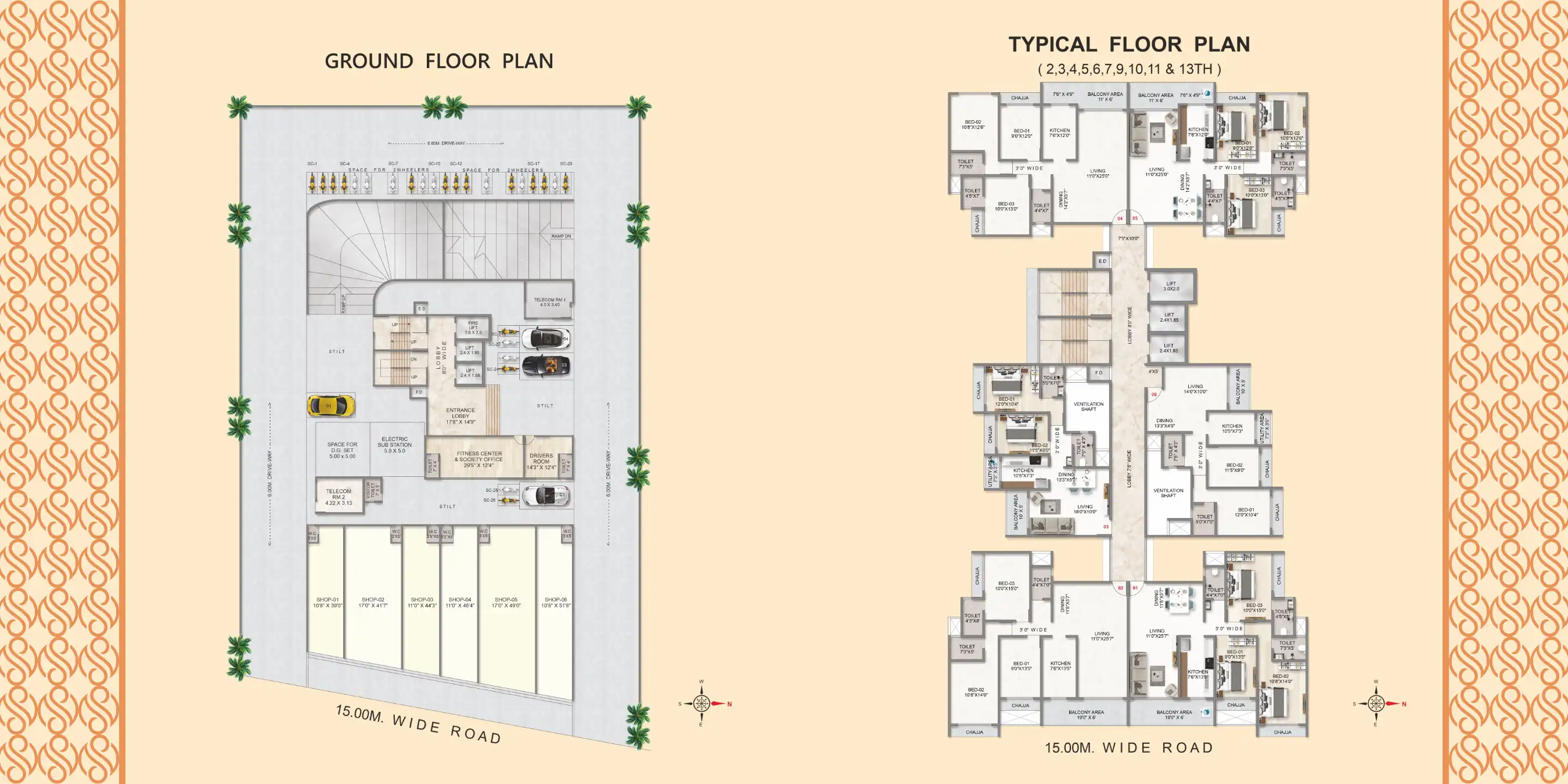 Balaji Sapphire Floor Plans & Layout