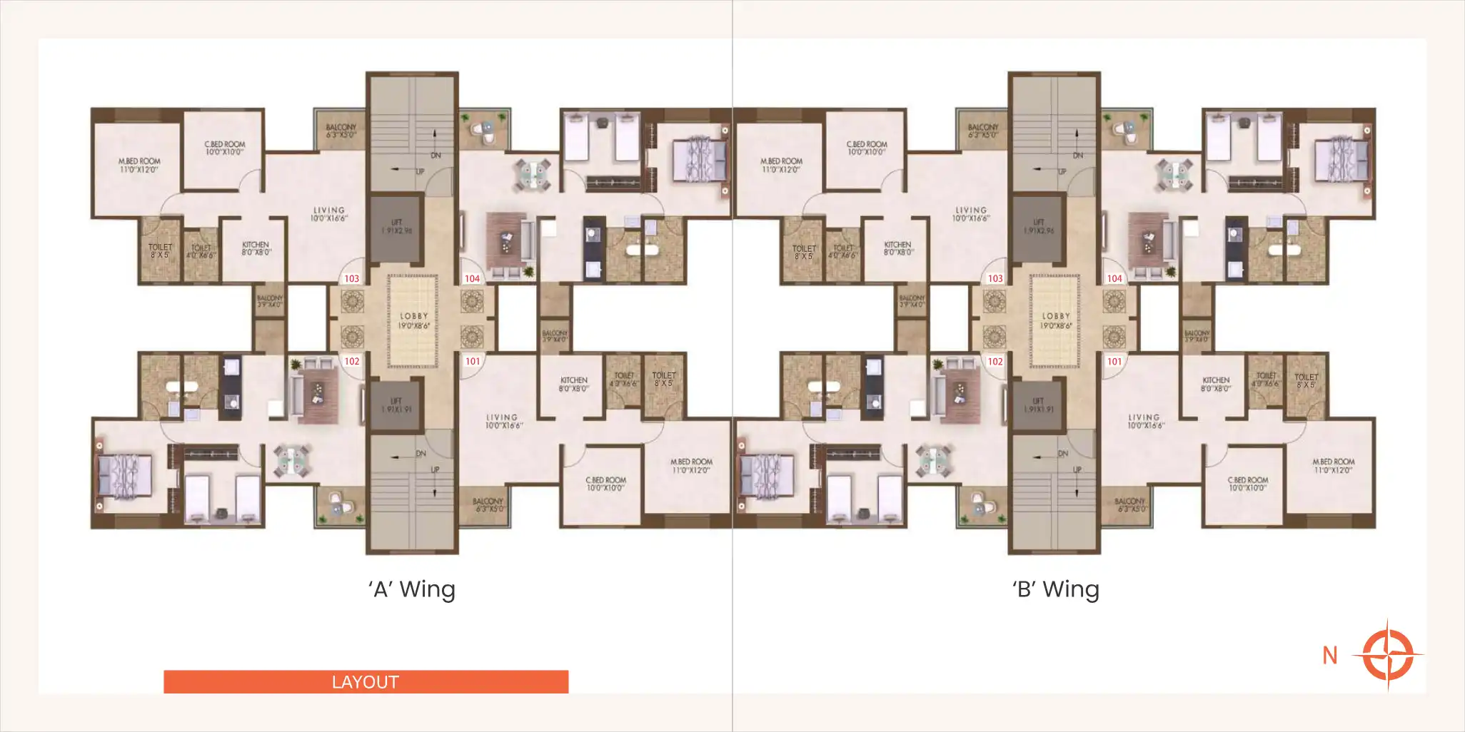 Amber Spaces Floor Plans & Layout