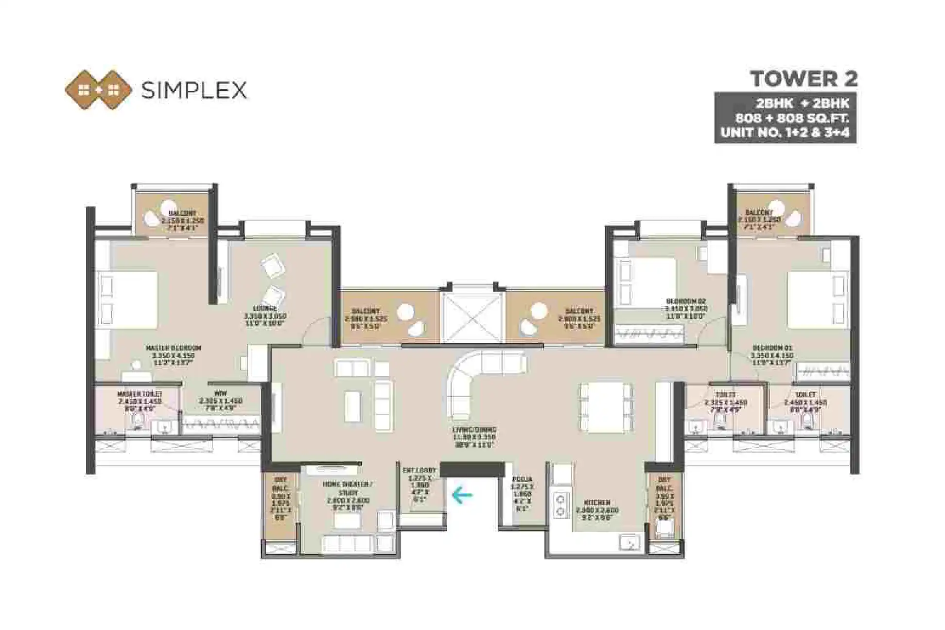 Vtp Township Floor Plans & Layout