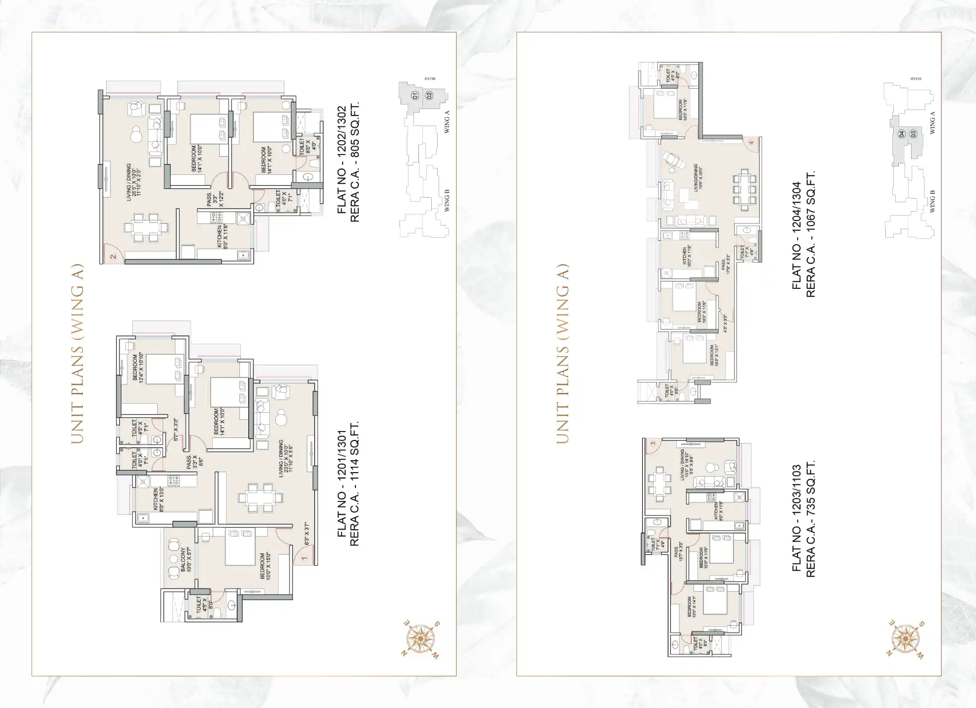 Platinum Park Society Floor Plans & Layout