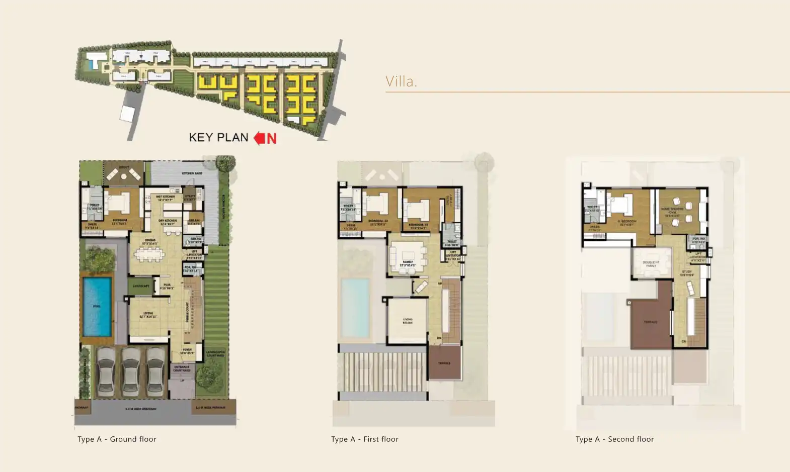 Ochre Apartments Floor Plans & Layout