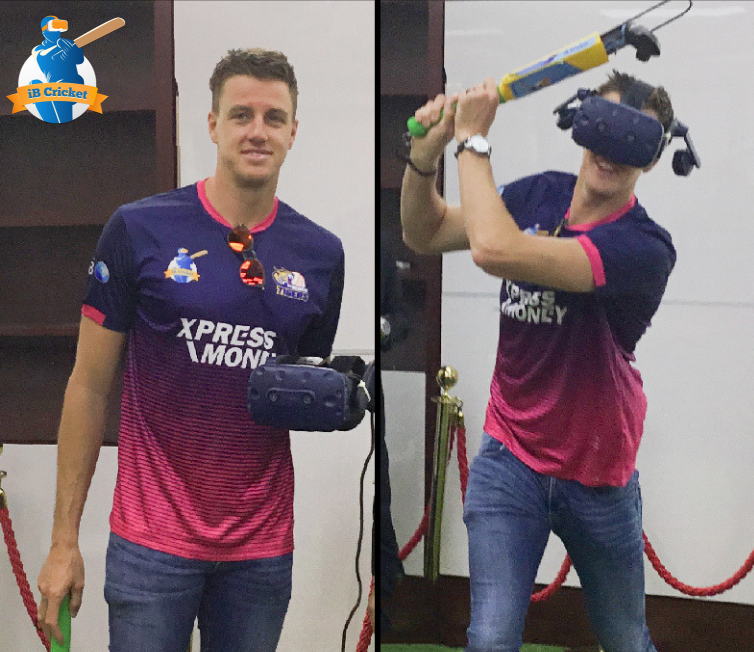 Morne Morkel had a thrilling experience in VR after playing iB Cricket!