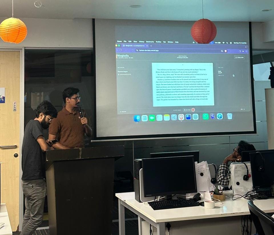 Presenting [Lumen](https://lumen-six-lake.vercel.app), the project built at the [AI Tinkerers hackathon](https://hyderabad.aitinkerers.org/p/agents-everywhere-bots-channels-more-global-hackathon)