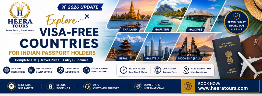 List of Visa Free Countries 2026
