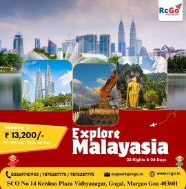 Malaysia holiday package starting at 13200 RcGo