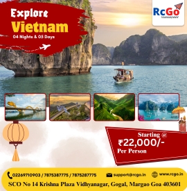  Vietnam Tour Package – 4 Nights 5 Days with RcGo