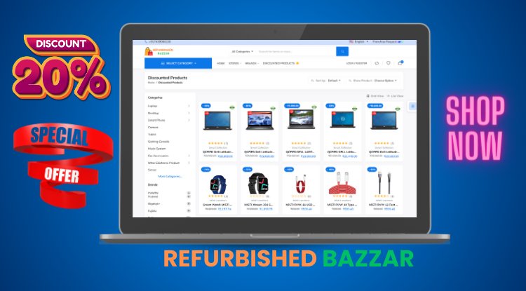 Why you must Buy Refurbished Laptops From Refurbished Bazzar?