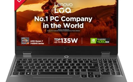 Refurbished Lenovo LOQ 15ARP9 83JC0046IN Gaming Laptop (AMD Ryzen 7 7435H, 24GB RAM, 512GB SSD, Win11, 8GB RTX 4060) - Review & Specifications