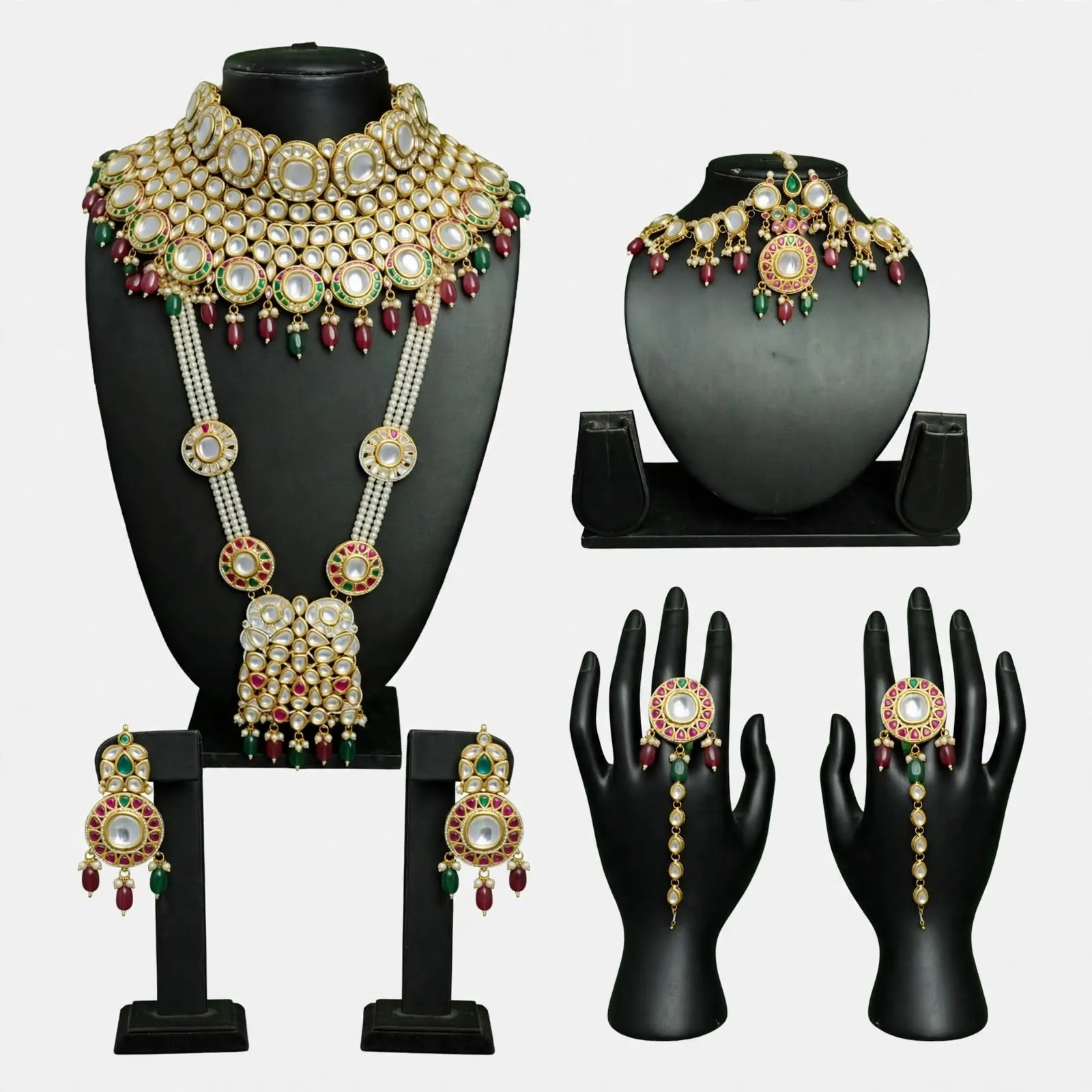 Bridal jewellery, kundan Necklace