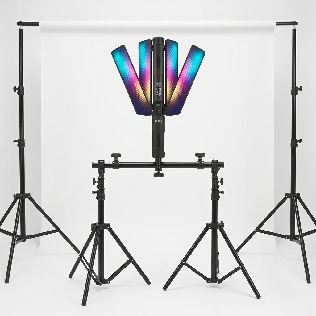 BACKGROUN WITH STAND