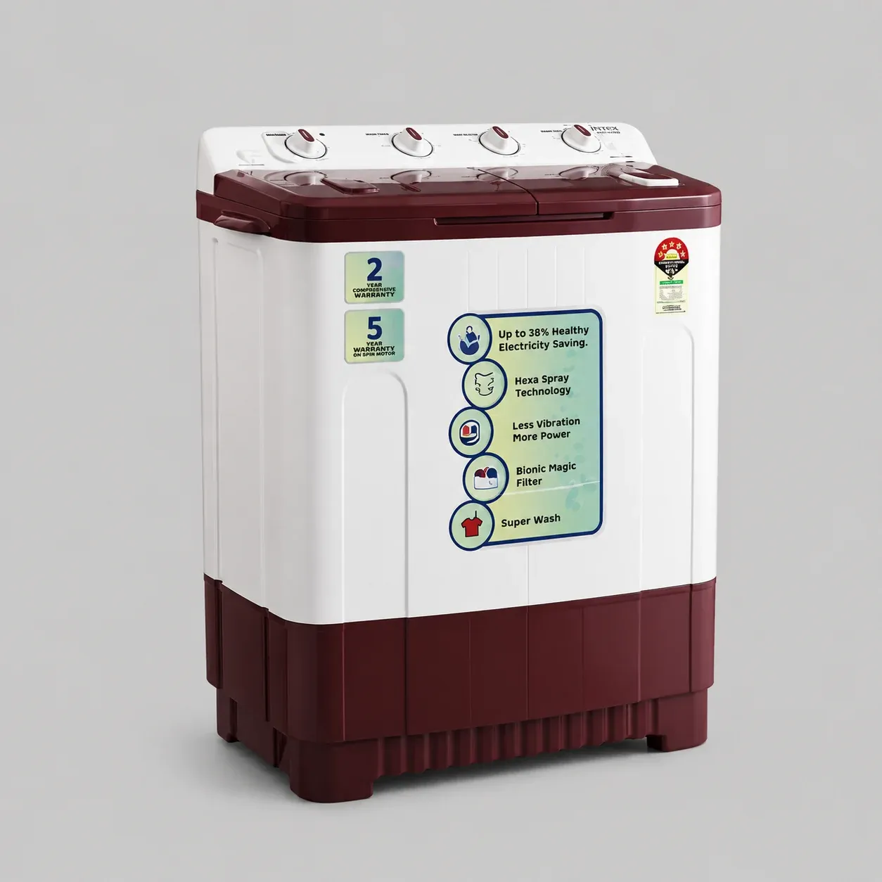 Semi-Auto Washing Machine For Rent