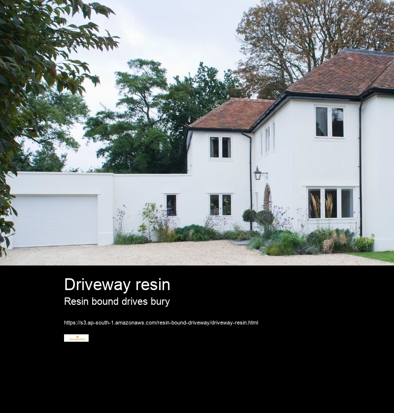 Driveway resin