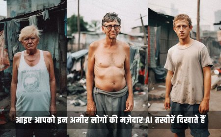 अगर आप दुनिया के इन अमीरों को फटेहाल में देखना चाहते हैं, तो इन 7 AI तस्वीरों में देखिए