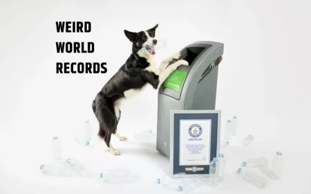 Weird World Records: The Strangest Feats Ever Achieved
