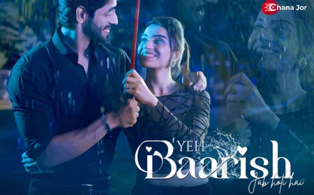 "Yeh Baarish Jab Hoti Hai" Song Release: Rishabh Jaiswal और Jasmeet Kaur की बारिश में रोमांटिक केमिस्ट्री