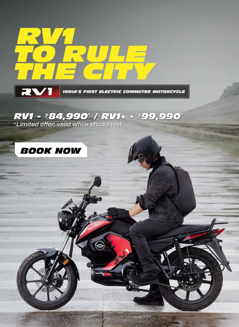Revolt bike booking sales