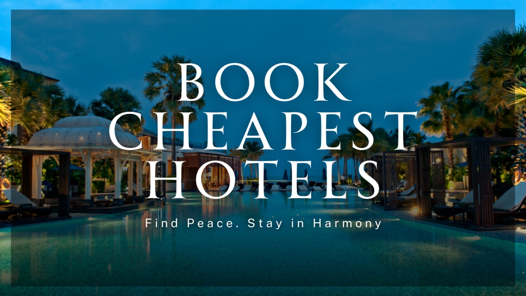 Cheapest hotels worldwide with RiseMyTrip