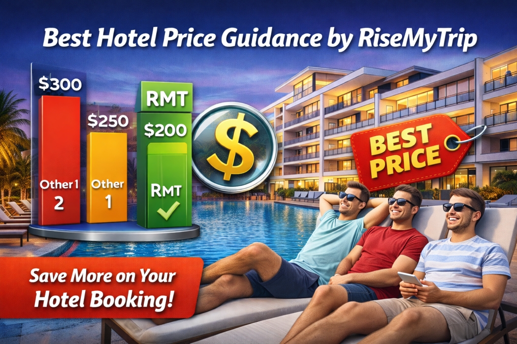 Book Hotels at the Best Price with Expert Guidance from RiseMyTrip