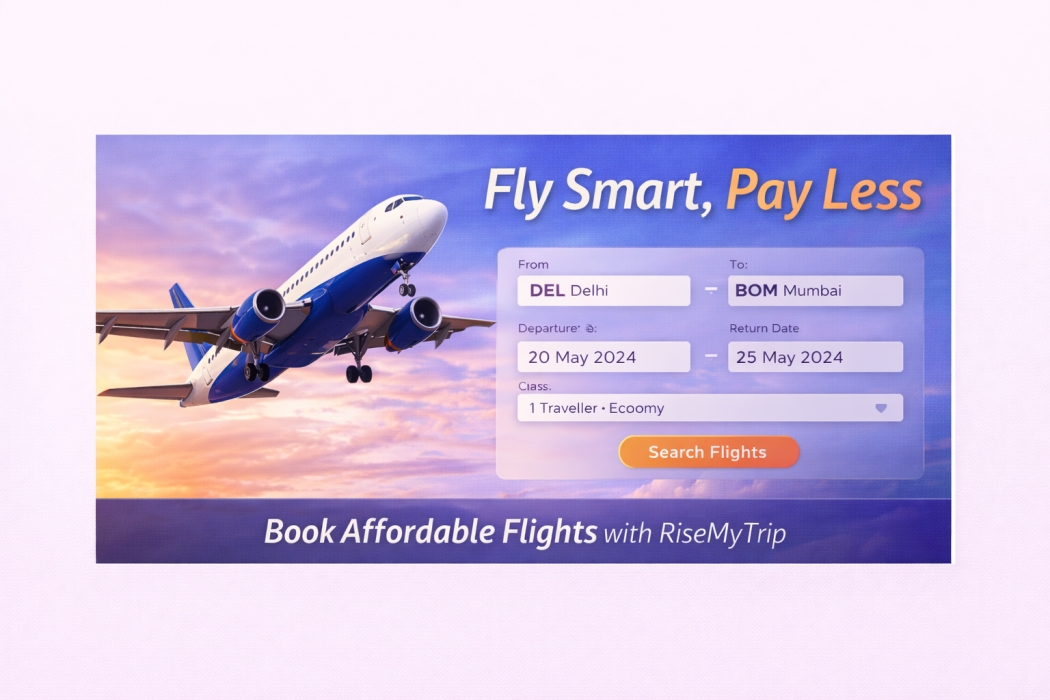 Book Affordable Flights with RiseMyTrip