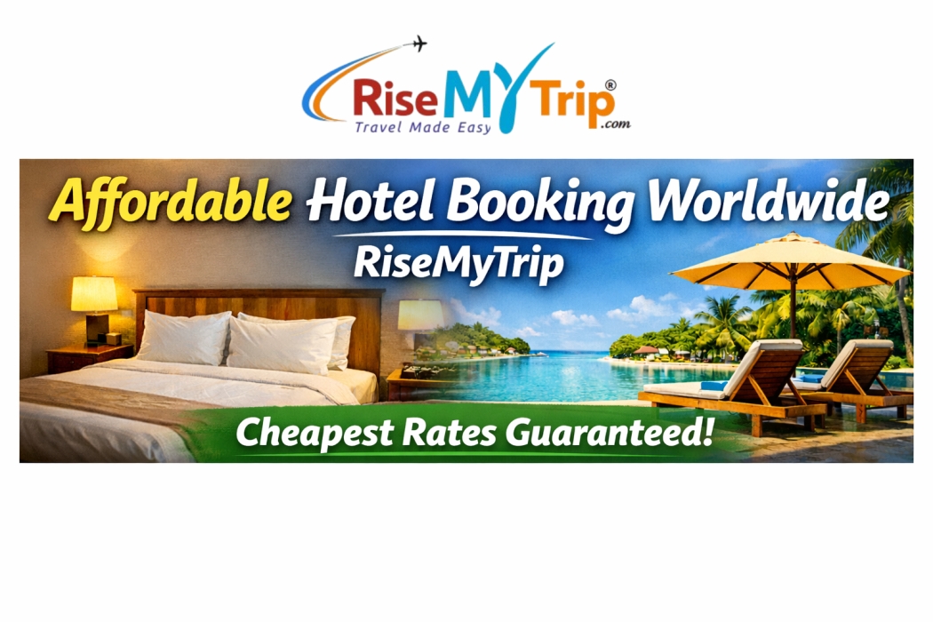 Cheapest hotels worldwide with RiseMyTrip