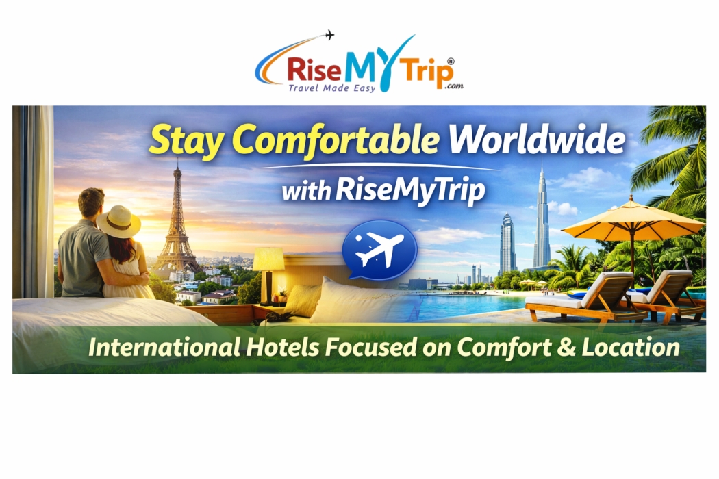 International hotels focused on comfort and location by RiseMyTrip