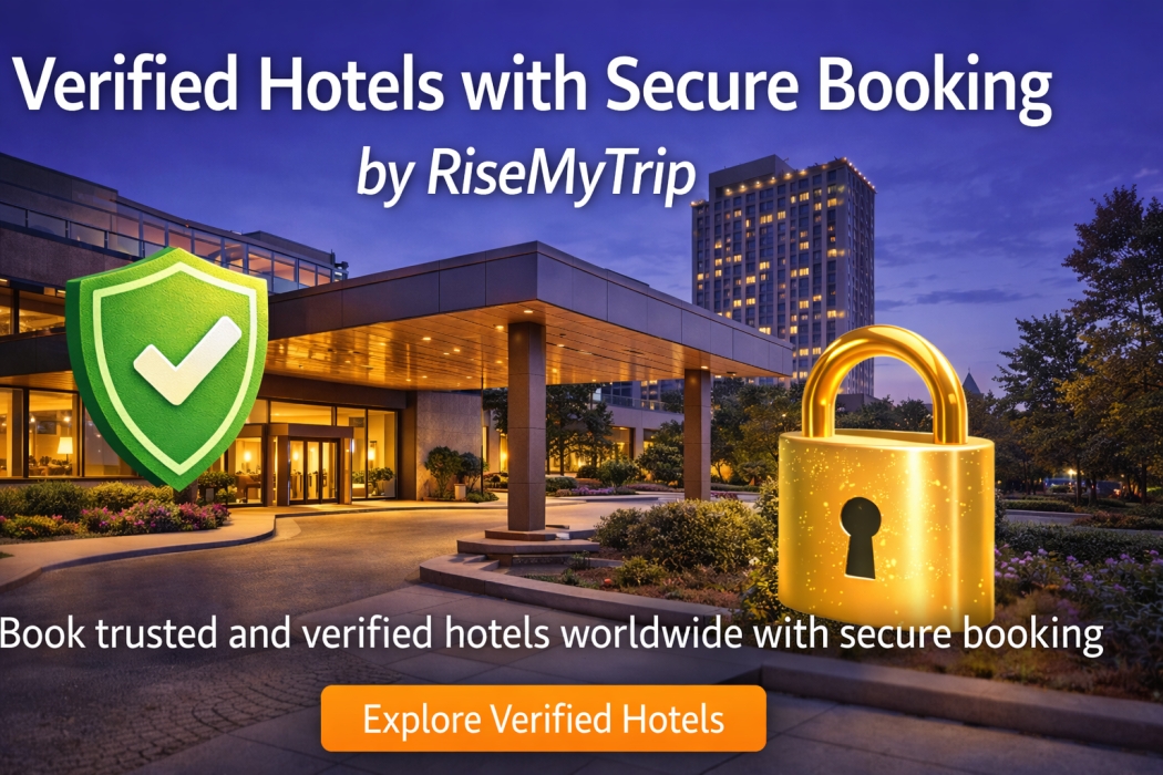 Book trusted and verified hotels worldwide with secure booking