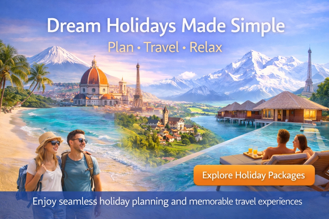Enjoy seamless holiday planning and memorable travel experiences