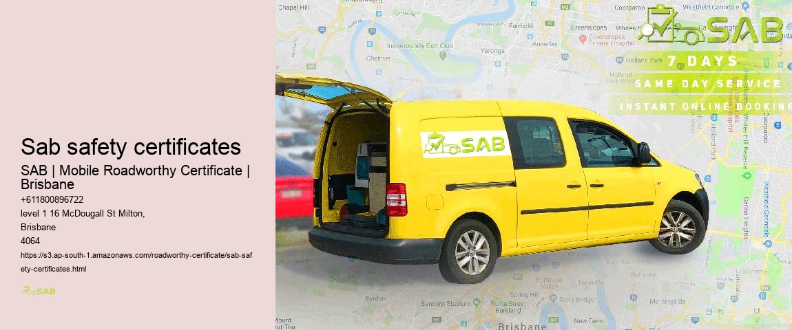 sab safety certificates