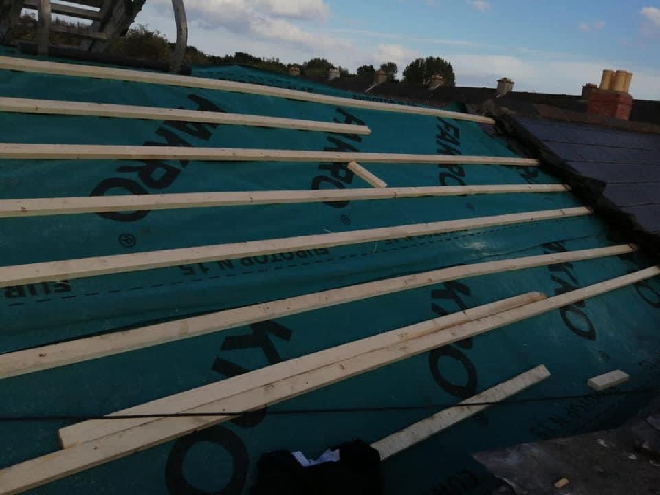 Will you clean up the debris and dispose of it properly after completing the roofing work in Dublin?
