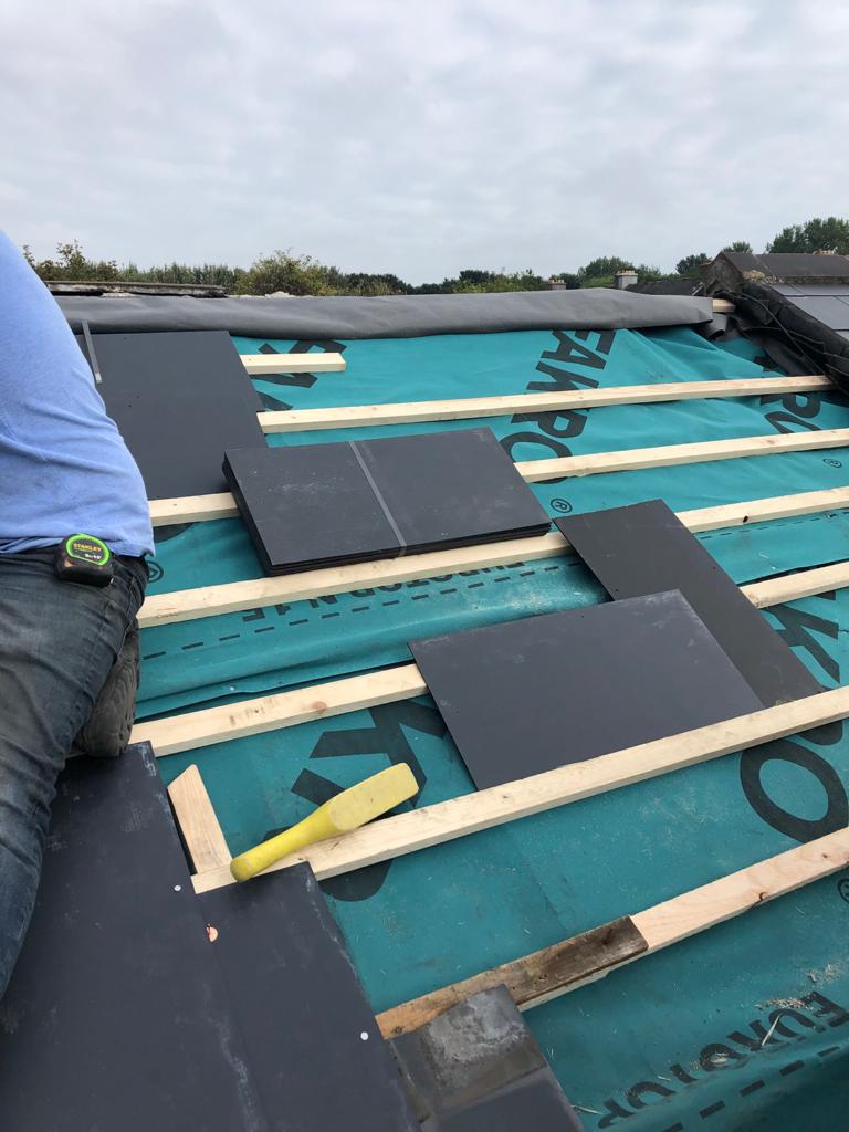 Will you obtain the necessary permits for the roofing project in Dublin?