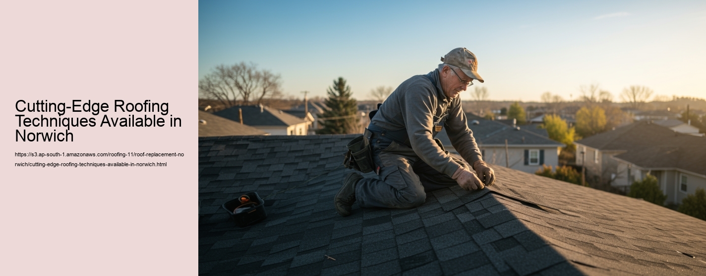 Cutting-Edge Roofing Techniques Available in Norwich