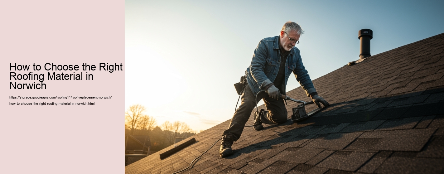 How to Choose the Right Roofing Material in Norwich
