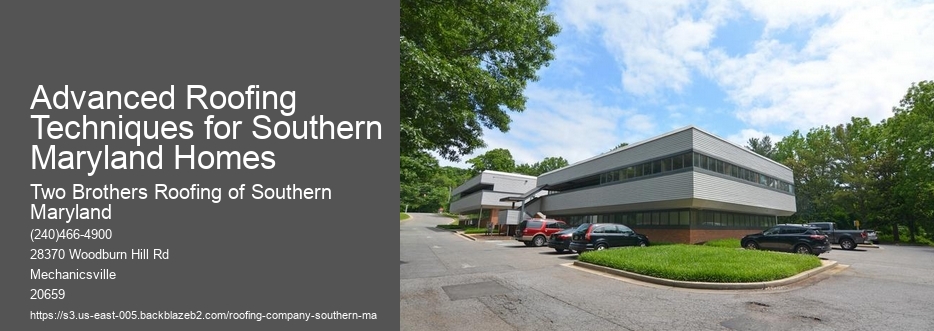 Advanced Roofing Techniques for Southern Maryland Homes