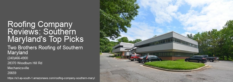 Roofing Company Reviews: Southern Maryland's Top Picks