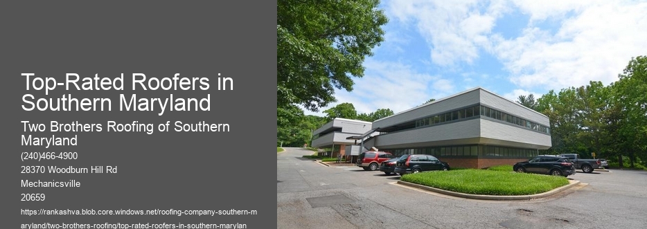 Top-Rated Roofers in Southern Maryland