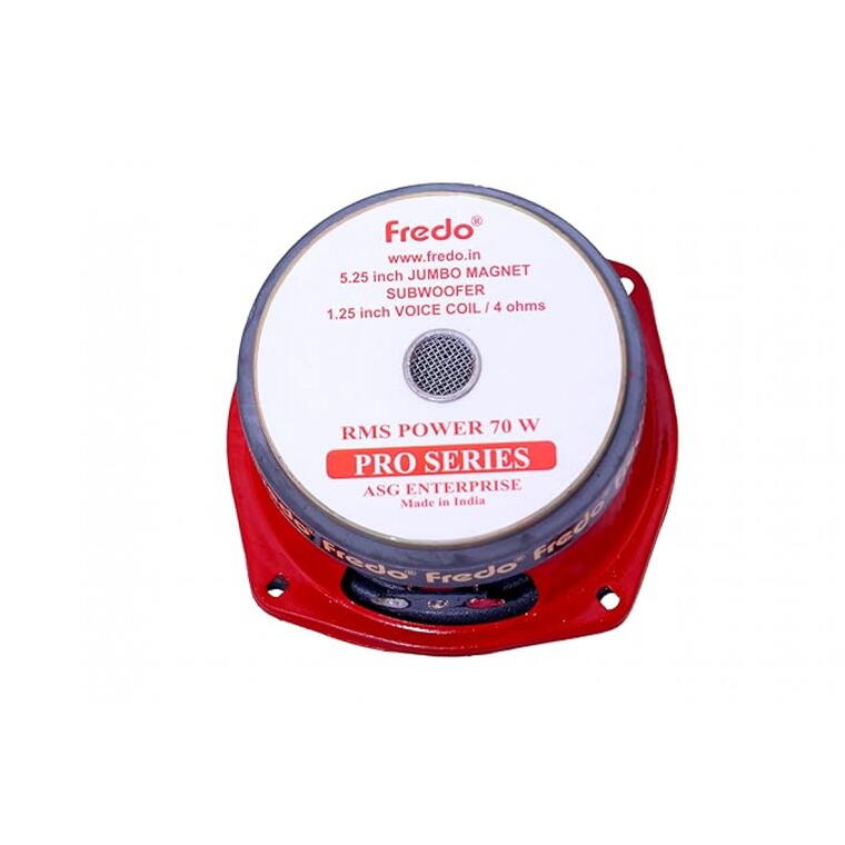 Fredo Pro 5.25 inch Jumbo Magnet subwoofer - 4 ohms