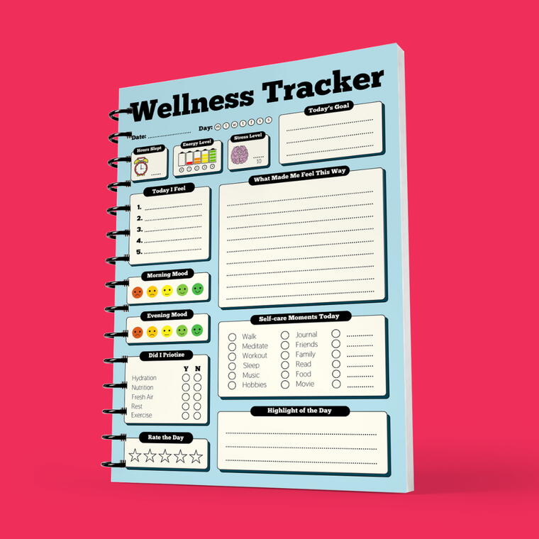 Wellness Tracker | Light Blue