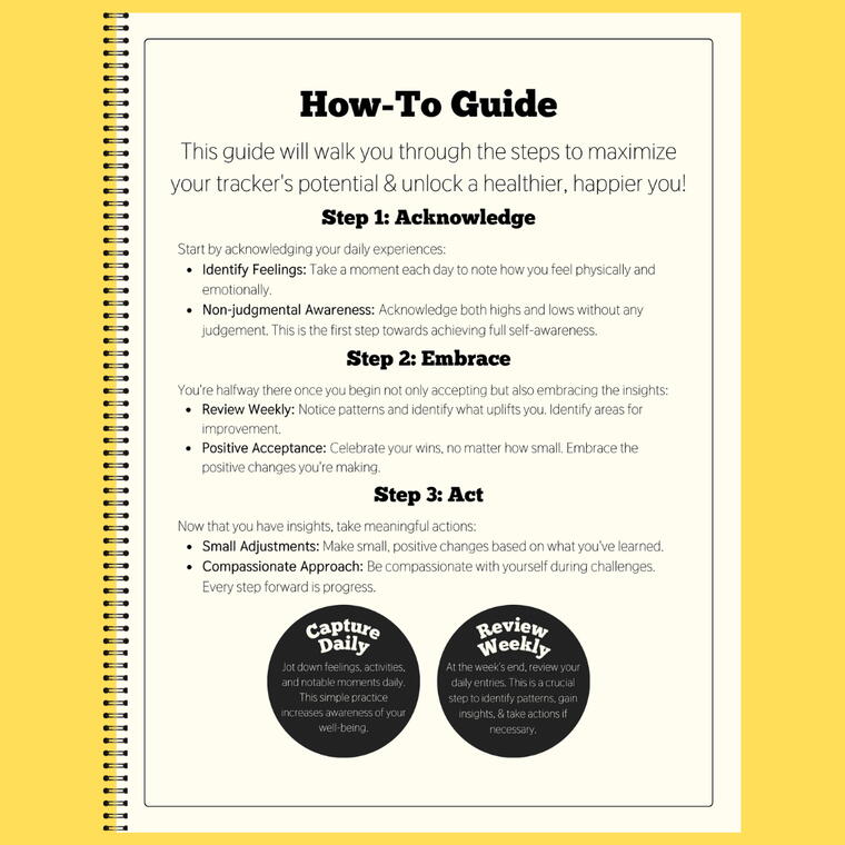 Wellness Tracker | Yellow