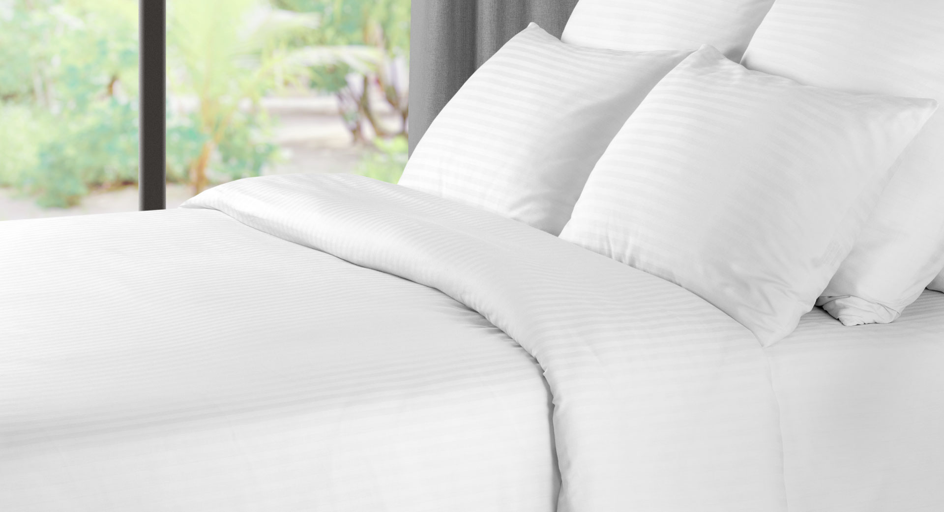 Make your duvet fit for everyday use with Mulberry's silky 400 thread