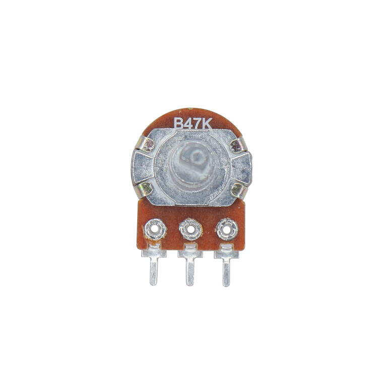 47k Potentiometer D Shaft Handle 3 Pin  (PACK OF 3)